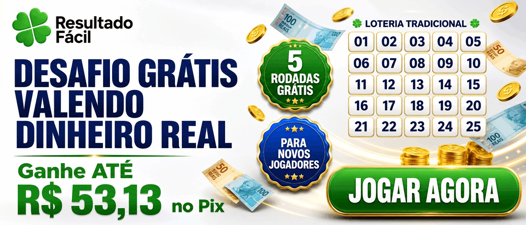 Abrir minigame da Loteria Tradicional